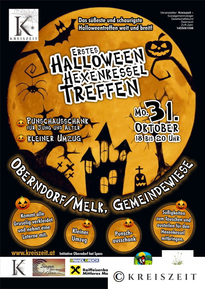 Plakat Halloweentreffen