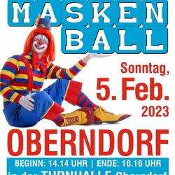 05.02.2023 KINDERMASKENBALL